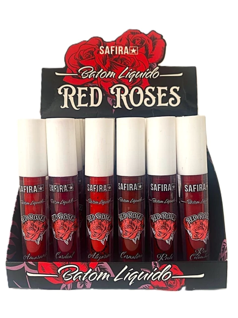 Batom Liquido Red Roses C/24 - Safira - comprar online