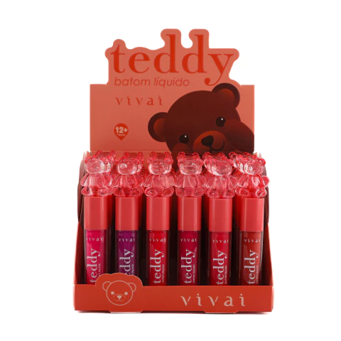 Batom Líquido Teddy Do 01 Ao 06 C/36 - Vivai (3181.1.1) - comprar online