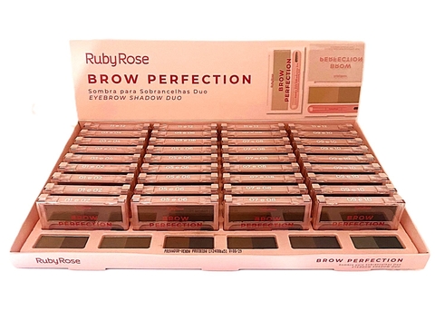 Sombra Para Sobrancelhas Duo Brow Perfection C/36 - Ruby Rose (HB-E2501) - comprar online