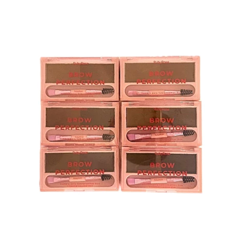 Kit Sombra Para Sobrancelhas Duo Brow Perfection C/12 - Ruby Rose (HB-E2501) - comprar online