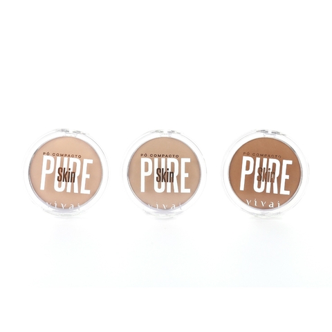 Kit Pó Compacto Pure Skin Do C/12 - Vivai (1211.1.1) - comprar online