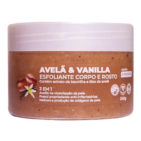 Esfoliante Corpo e Rosto Vanilla e Avelã C/6 - Miss Lary (VB-132) - comprar online