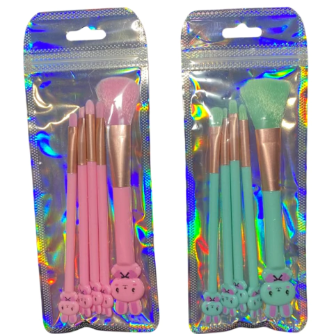 Kit Com 5 Pincéis Coelhinho C/12 - Pink 21 (HB87267) - comprar online