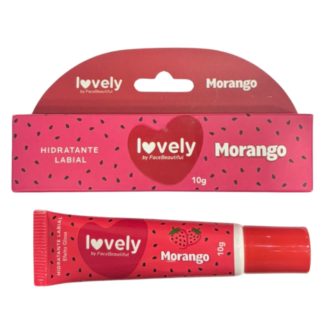 Kit Hidratante Labial Lovely Morango C/6 - Face Beautiful (FB543-D) - comprar online