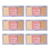 Kit Paleta De Blush E Iluminador Feels Mood G1 C/6 - Ruby Rose (HB-7529-1)