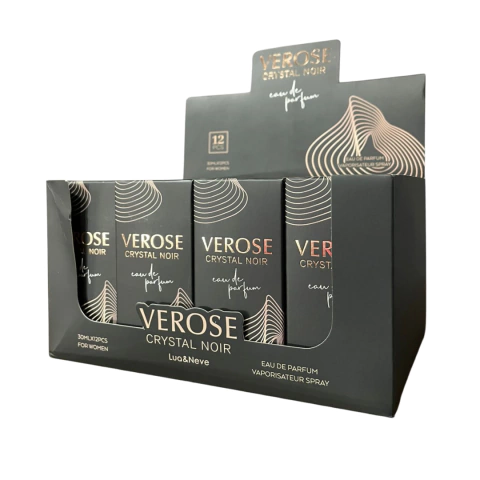 Perfume Verose Crystal Noir (Dupe Versace Crystal Noir Eau de Toillete) C/12 - Lua e Neve (LN15004C) - comprar online