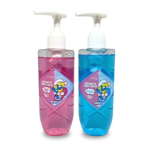 Sabonete Líquido Hidratante Mãos e Corpo Smurfs C/12 - Mia Make (564) - comprar online