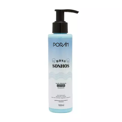 Kit Loção Hidratante Bons Sonhos Cotton C/6 - Porán (PR310)