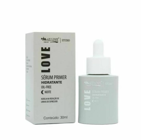 Sérum Primer Hidratante Oil Free Noite - Max Love