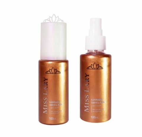 Kit Iluminador Corpo e Rosto Glow Radiante Luxo e Poder C/6 - Miss Lary (VB-111) - comprar online