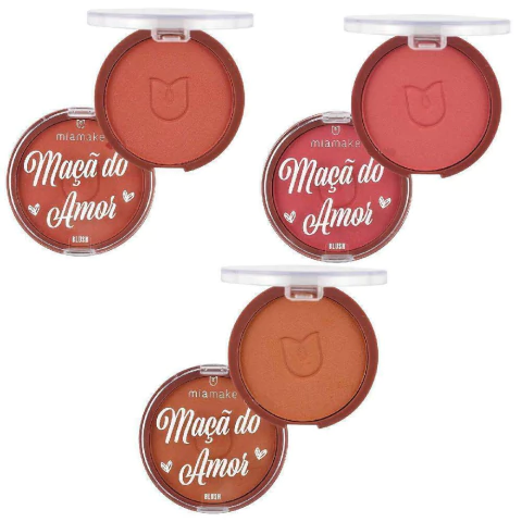Kit Blush Compacto Maçã do Amor C/12 - Mia Make (220) - comprar online