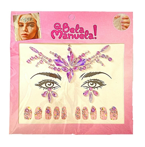 Adesivo Jóia Strass C/12 - Bela Manuela (QBM780)