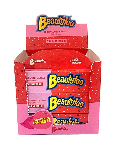 Hidratante Labial Beautyloo Morango C/12 - Face Beautiful (FB543) - comprar online