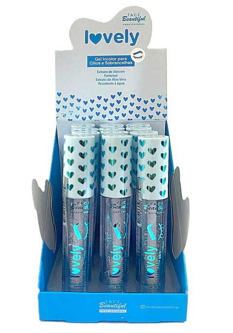 Gel Incolor Para Cilios e Sobrancelhas C/12 - Face Beautiful (FB465) - comprar online