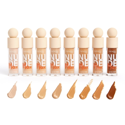 Kit Corretivo Líquido Nude Max C/8 - Febella (CL5098) - comprar online