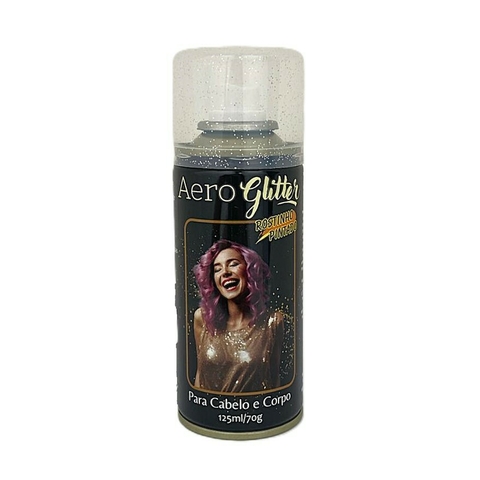 Aero Glitter Prata Para Cabelo e Corpo - Rostinho Pintado (8403) - comprar online