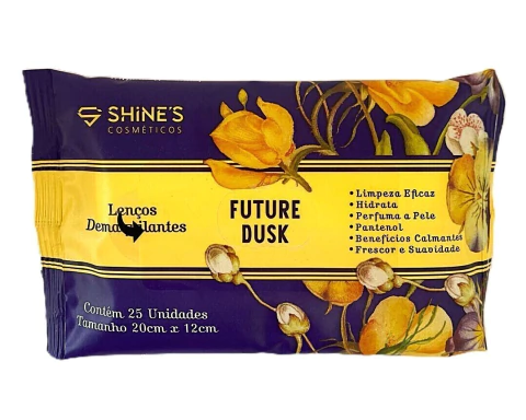 Lenço Demaquilante Future Dusk C/12 - Shine`s (66101) - comprar online