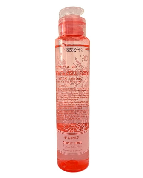 Água Micelar Sunset Coral C/6 - Shine`s (SH4013-01)