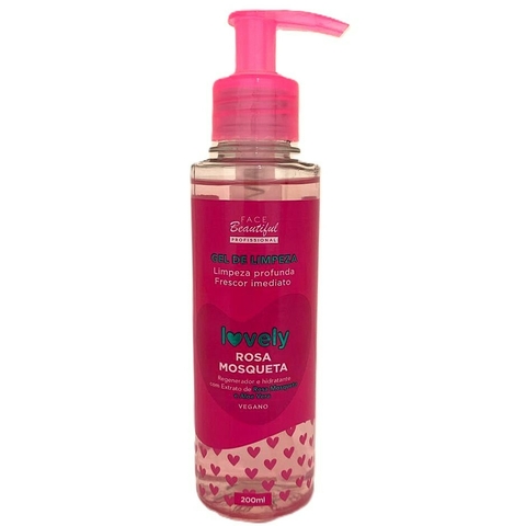Kit Gel De Limpeza Rosa Mosqueta Lovely C/6 - Face Beautiful (FB476-U) - comprar online
