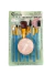 Kit Com 08 Pincéis e 1 Esponja C/12 - Pink 21 (HB87511) - Empreender Make