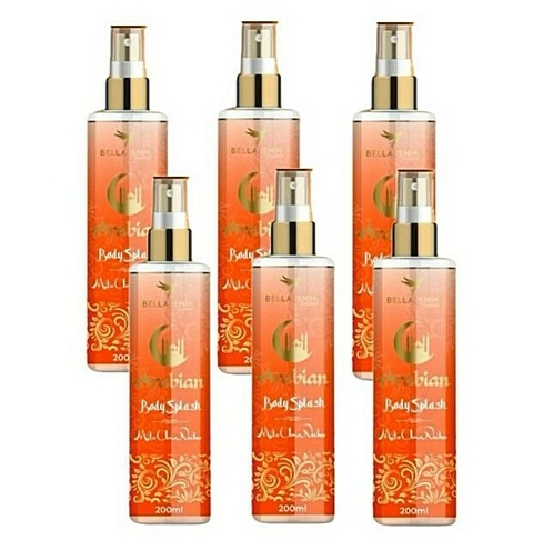 Kit Arabian Body Splash Mil e Umas Noites C/6 - Bellafamme (BF10181) - comprar online