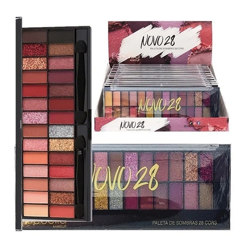 Paleta de Sombras Novo 28 C/12 - Febella (PSO30335B)