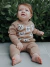Conjunto Tricô Infantil Menino Urso Carinhoso