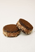 Alfajor de cacao y avena X6