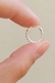 Argollitas trenzadas - Plata 925