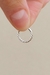 Argollitas trenzadas - Plata 925 - comprar online