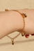 Pulsera Corazones - Laminada en oro - comprar online