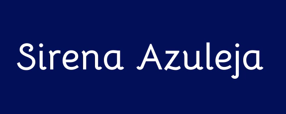 Sirena Azuleja Cerámica