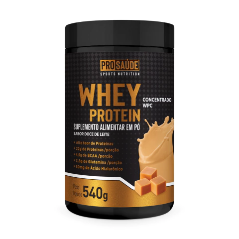 WHEY PROTEIN CONCENTRADO SABOR DOCE DE LEITE 540GR - comprar online