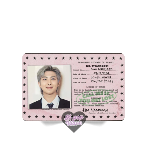 Carteirinha Namjoon