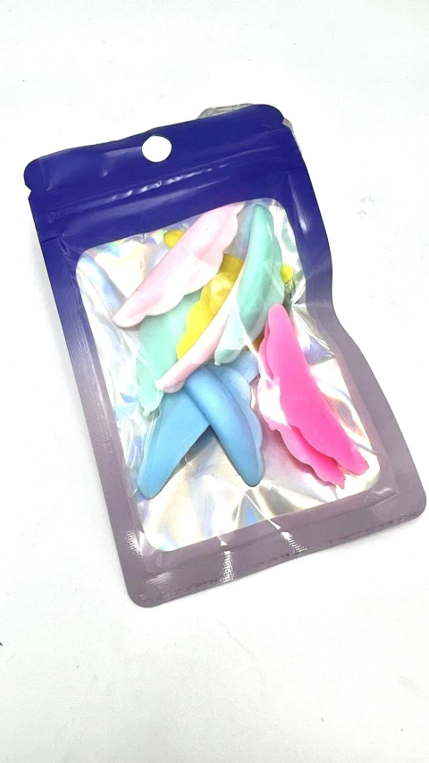 Bigudies x 5 pares color bolza azul