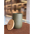 POTE EM CERÂMICA COM TAMPA DE BAMBU - 10cm X 15cm - comprar online