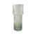 Vaso de vidro decorativo - cor verde