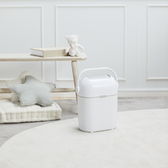 Lixeira Antiodor para Fraldas de bebê Branca 9L na internet
