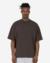 Camiseta Brothers Basic Departament Oversized Marrom - Loja BHS