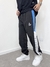 Calça Jogger Tactel Brothers Preta/Azul - comprar online