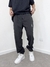 Calça Jogger Tactel Brothers Preta/Branca - Loja BHS