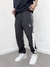 Calça Jogger Tactel Brothers Preta/Cinza - Loja BHS
