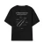 Camiseta Midas Touch Oversized Clip Preta