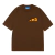 Camiseta Sopro Solidify Oversized Marrom - comprar online