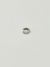 Piercing fake tubo drapeado prata