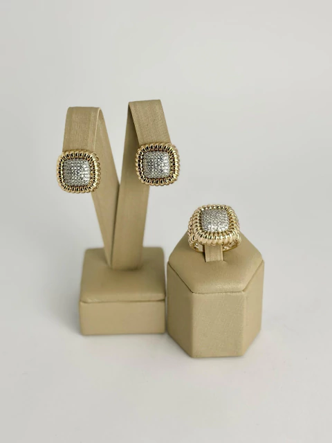 Conjunto quadrado mix de banhos