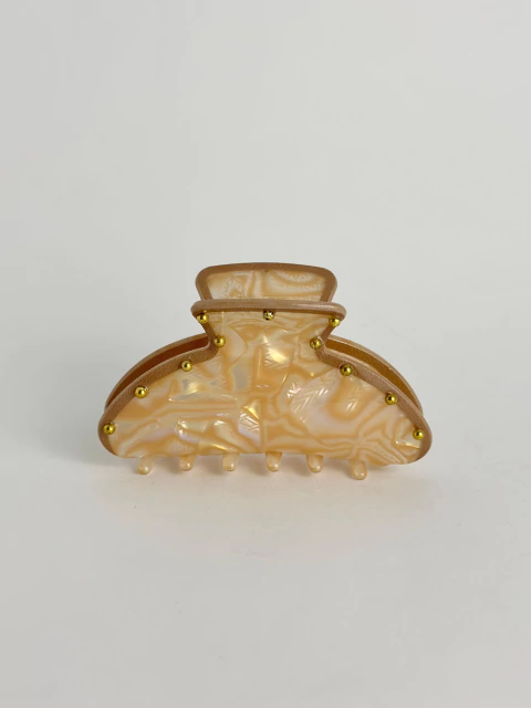 Piranha M - bege + tachas