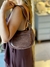 Bolsa couro - western marrom