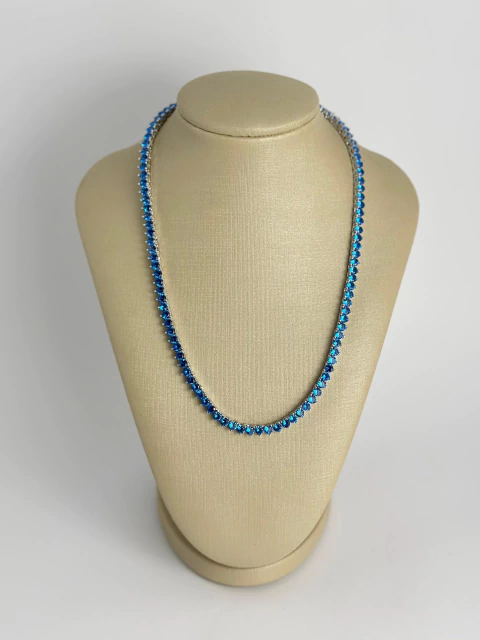 Riviera joinha três pontos 40 cm - azul