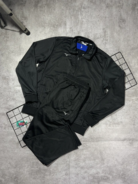 CONJUNTO DE AGASALHO MIZUNO II MASCULINO PRETO